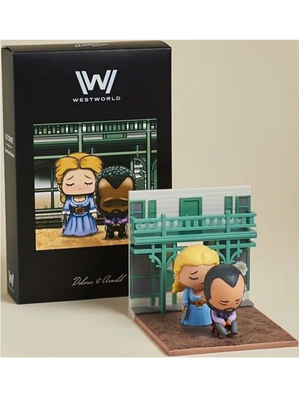 NIB Westworld Dolores & Arnold Vinyl Mini Diorama